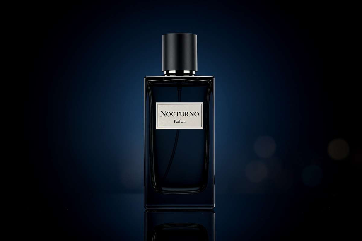 Botella del perfume Nocturno de Noble Essence
